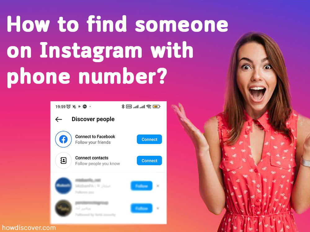 How to find someone on Instagram with phone number?