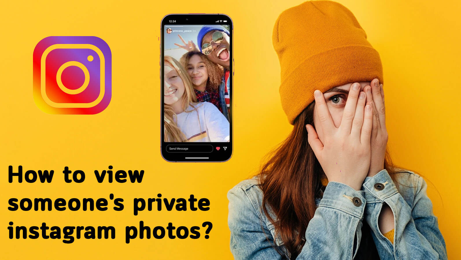 how to view someone's private instagram photos
