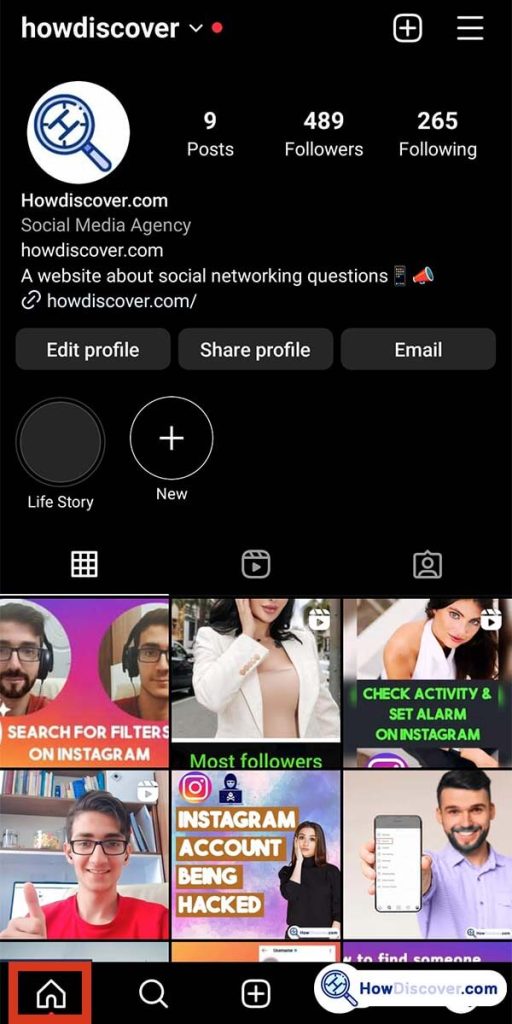 How To Make a Collage on Instagram Story - On your smartphone, launch the Instagram application.