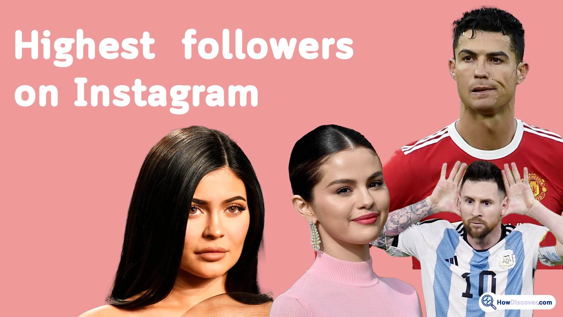 Who has the highest number of followers on Instagram?