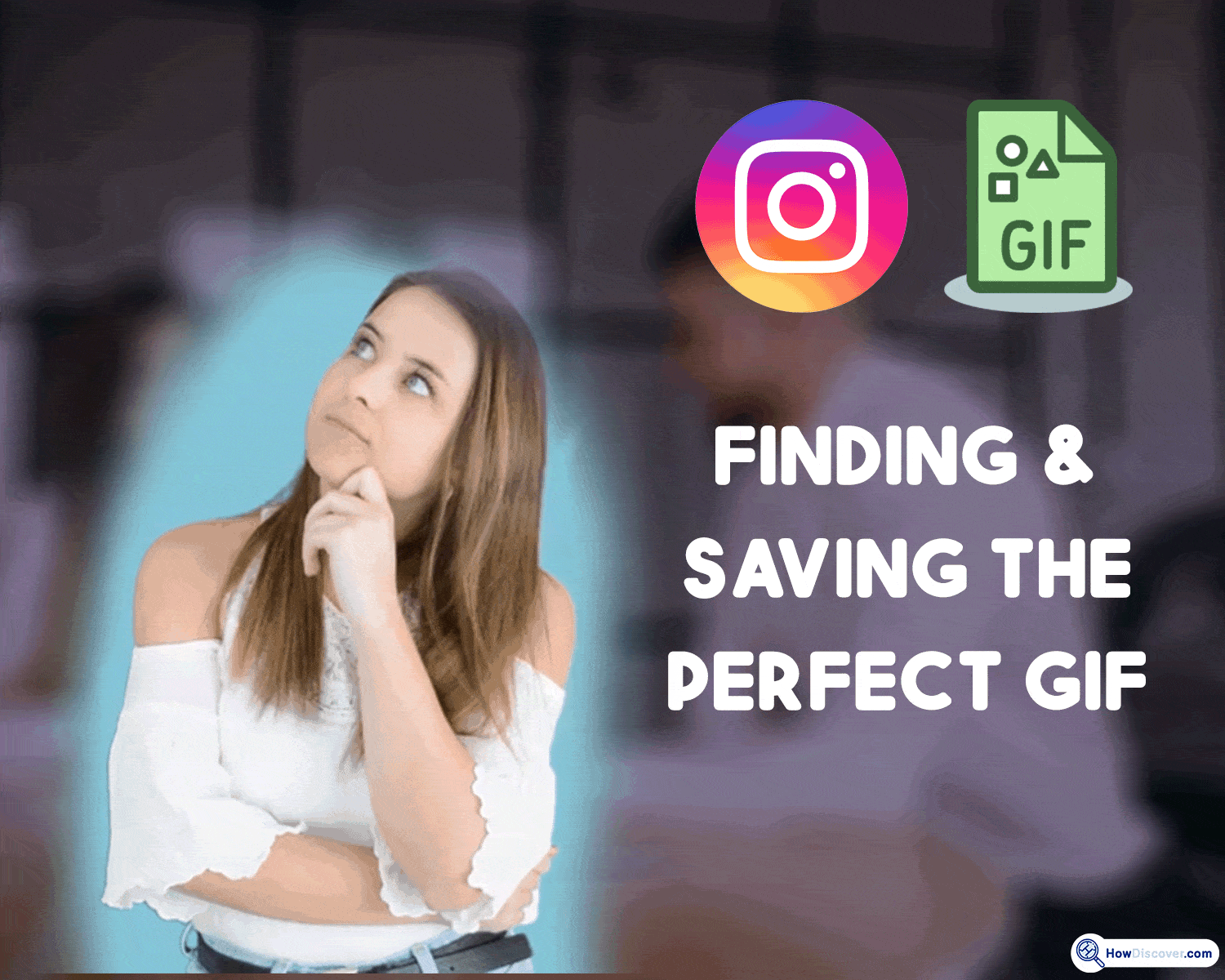 Finding & saving the perfect GIF - How to Upload GIFs to Instagram