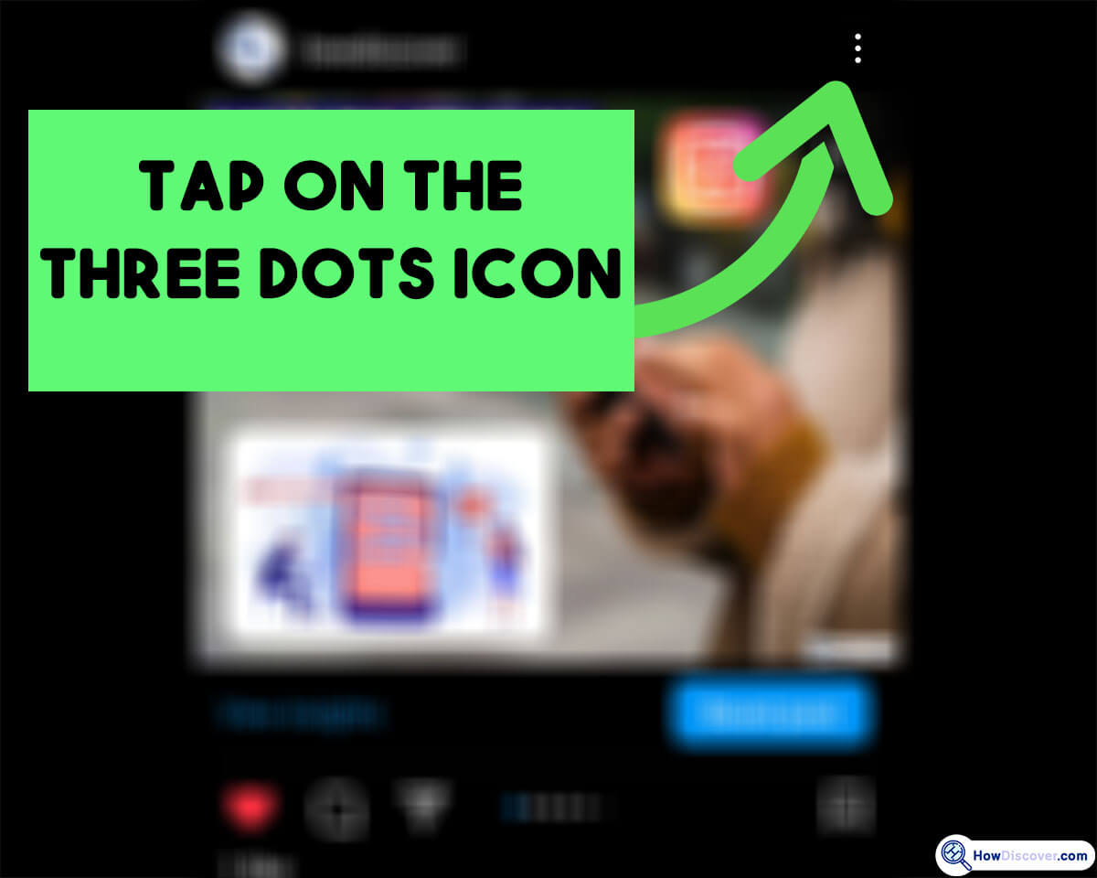 , search for the three dots icon - Can You Delete One Photo from Instagram Multiple