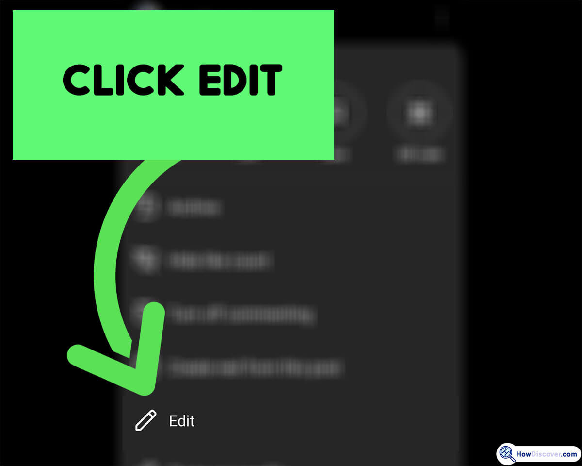 click Edit - Can You Delete One Photo from Instagram Multiple