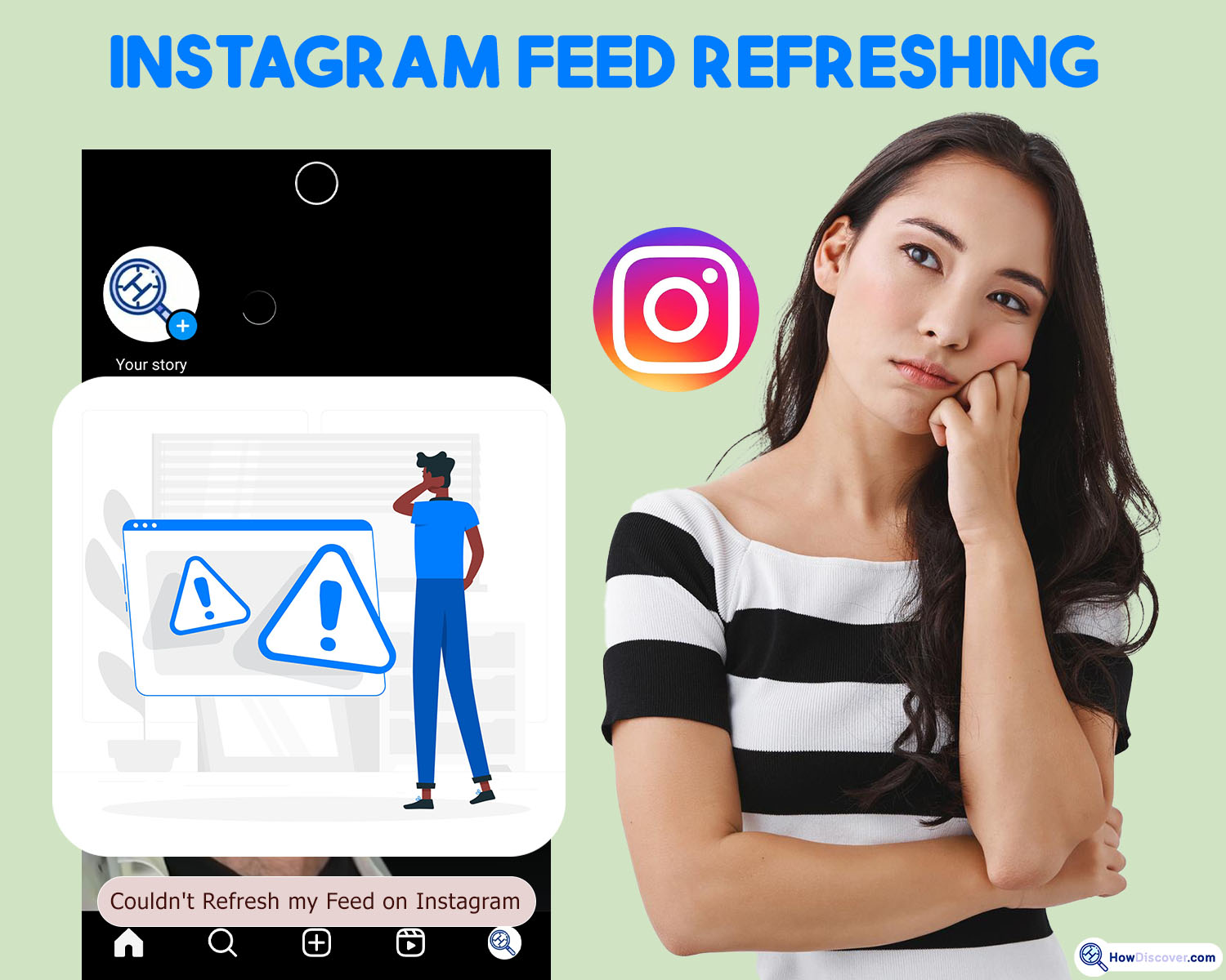 Instagram Feed Refreshing - Couldn't Refresh my Feed on Instagram, Am I Blocked