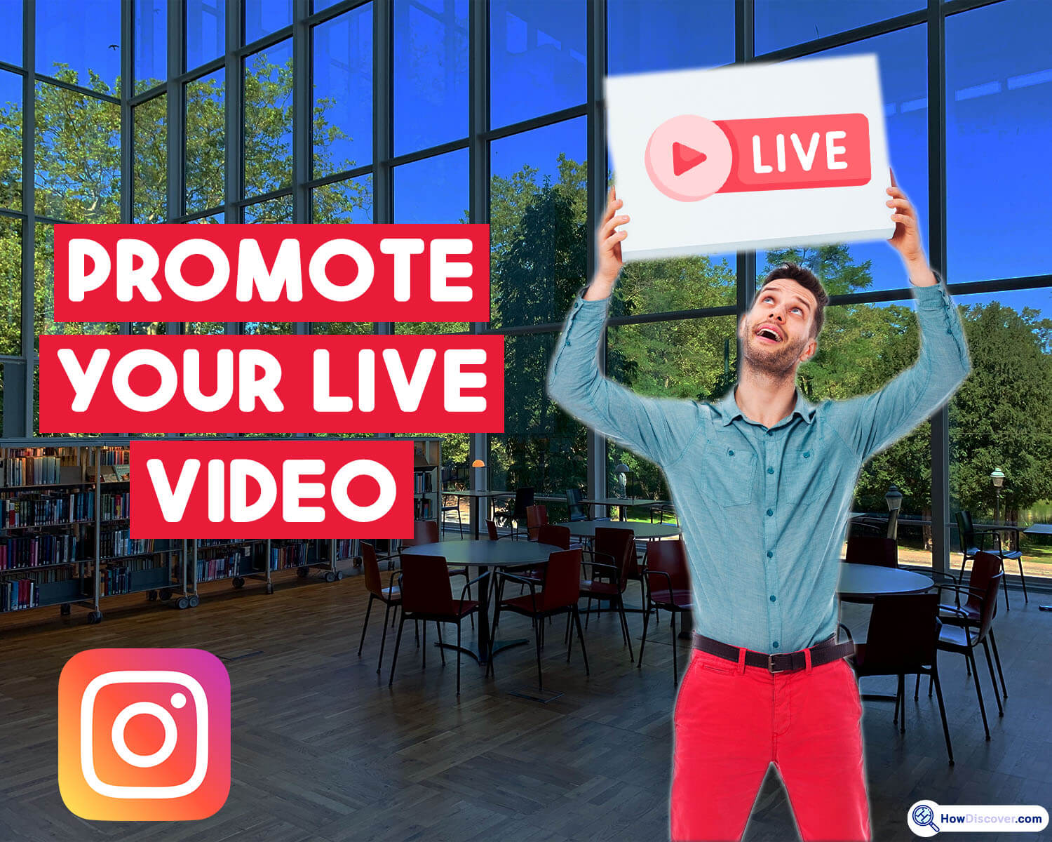 Promote your live video - How To Go Live On Instagram On iPad
