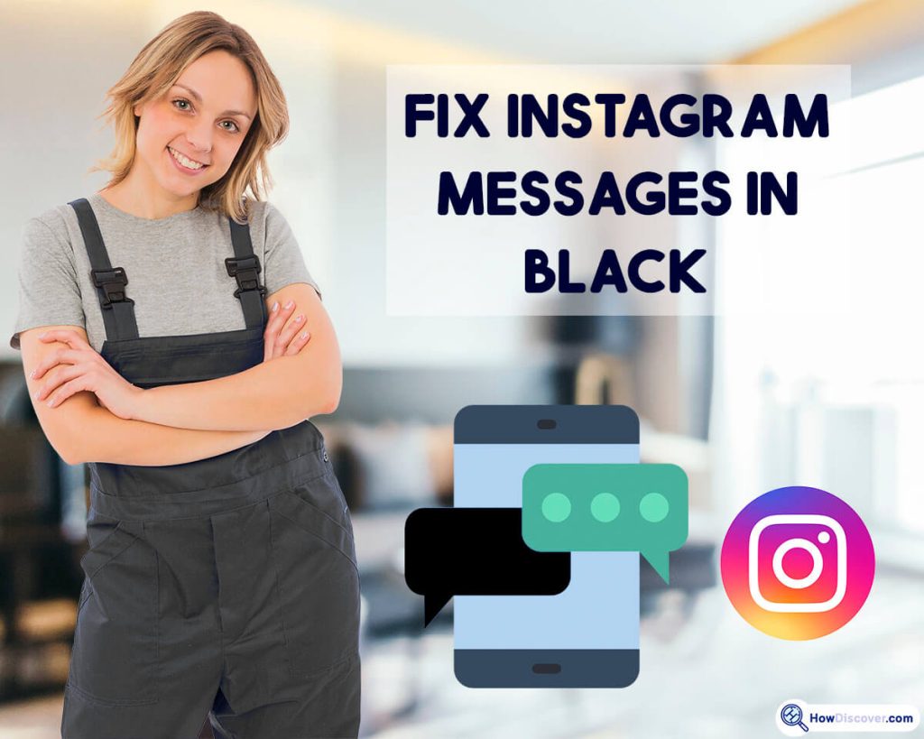 Instagram Messages Blacked Out