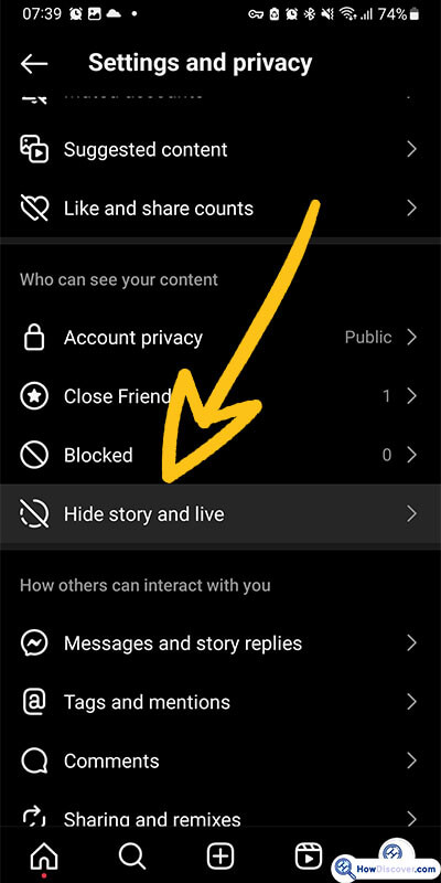 How To Hide Highlights on Instagram