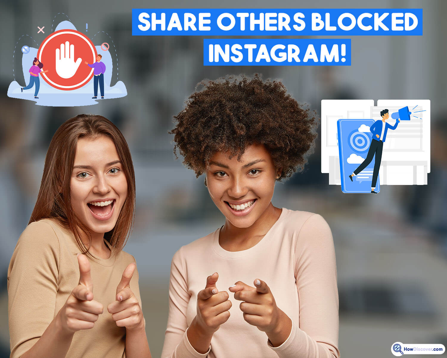 Share others blocked Instagram