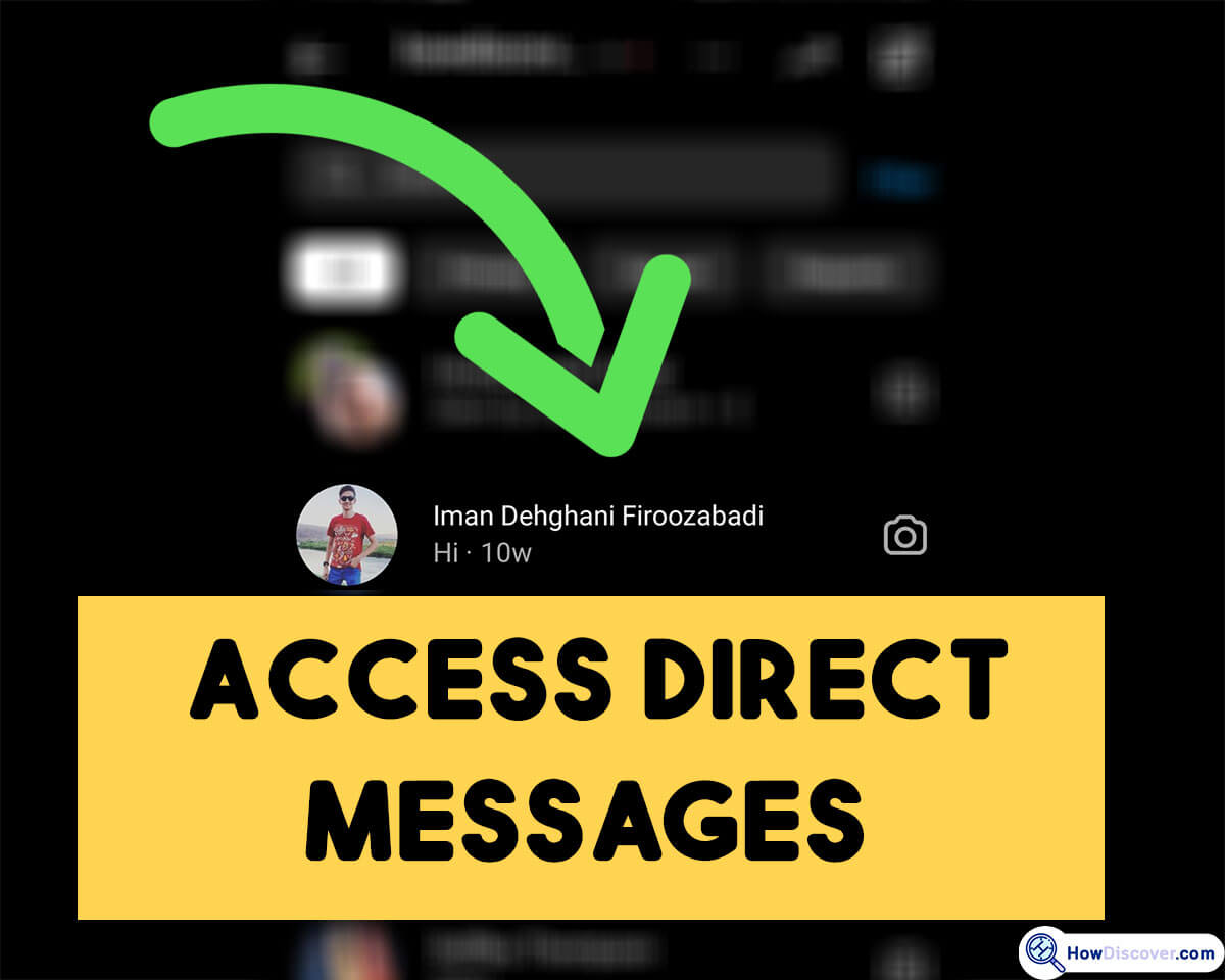 Access direct messages - How To Search Instagram Messages