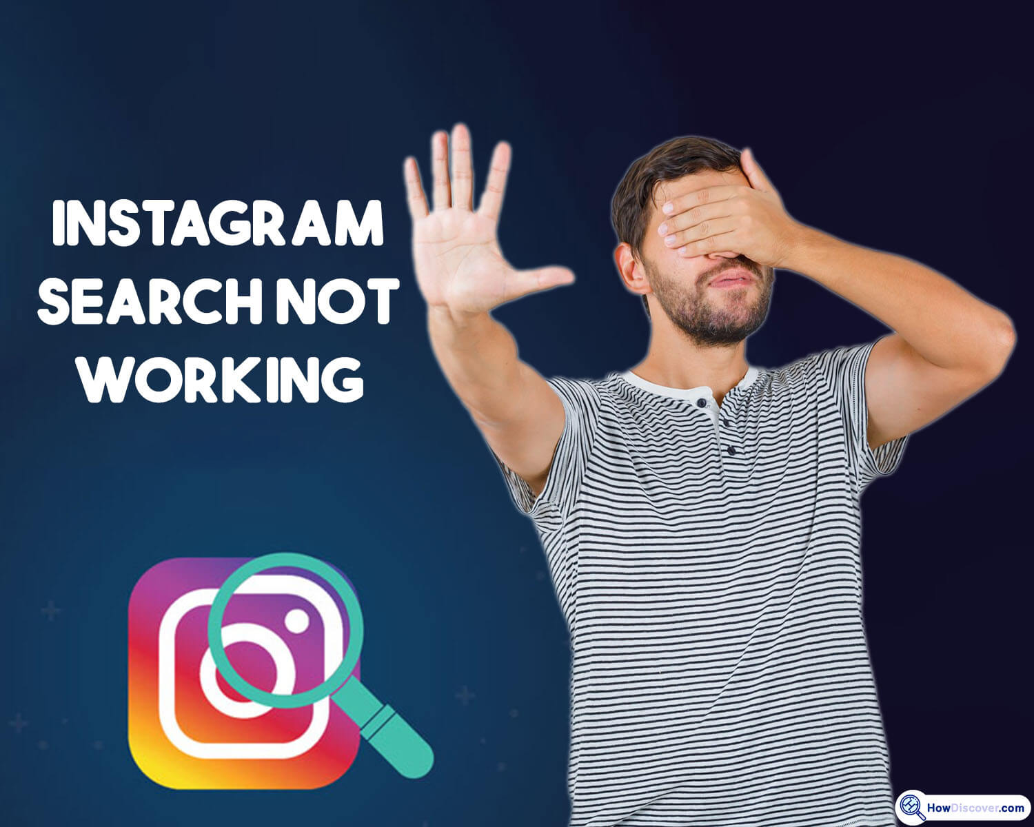 Instagram search not working